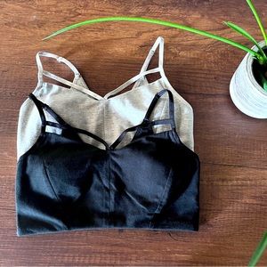 2 pack Victoria secret cotton bralette XS